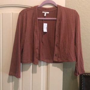Crop cardigan